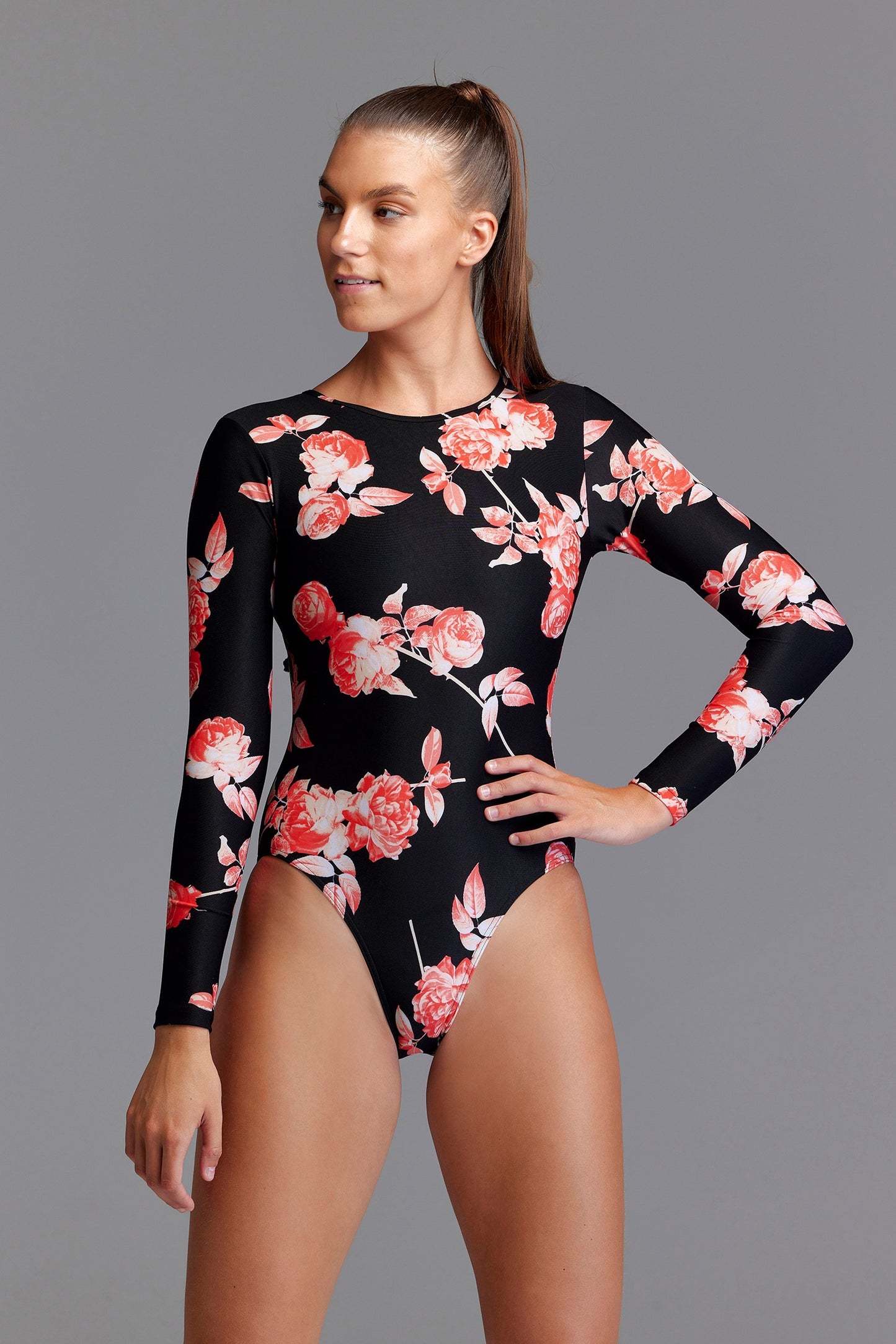 Funkita Rose Garden Long Sleeve One Piece FKS060L