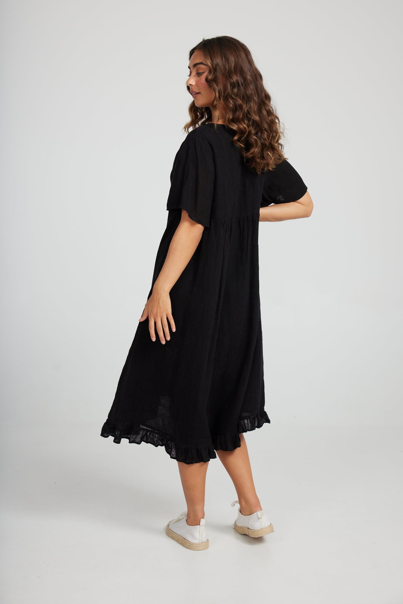 Holiday Canary Dress Black H1152-1