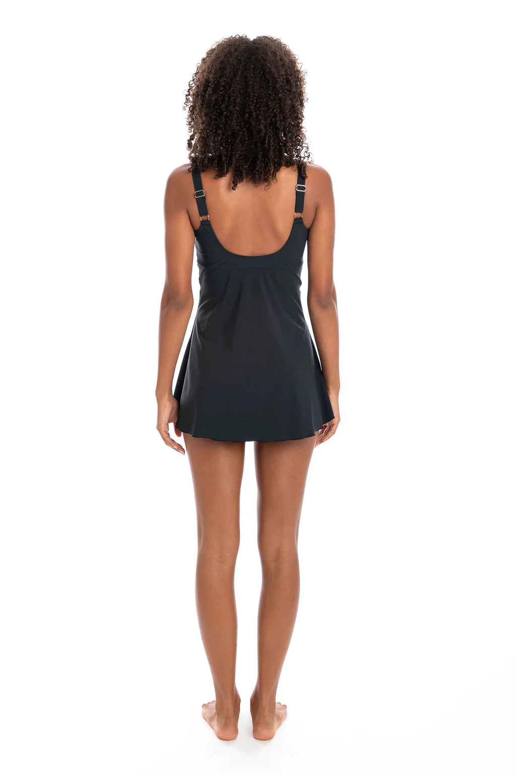 Togs Black Twist Swim dress SB33TH