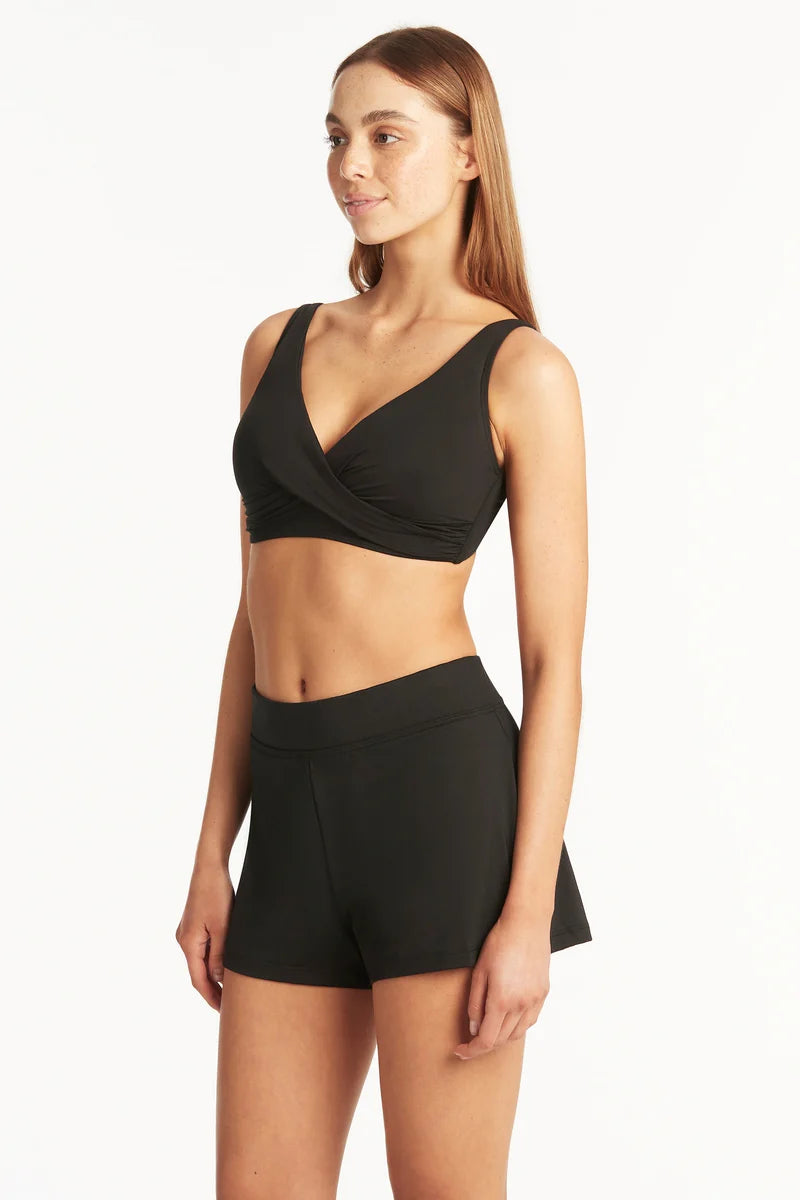 Sea Level Black Swim Short SL4075ECO