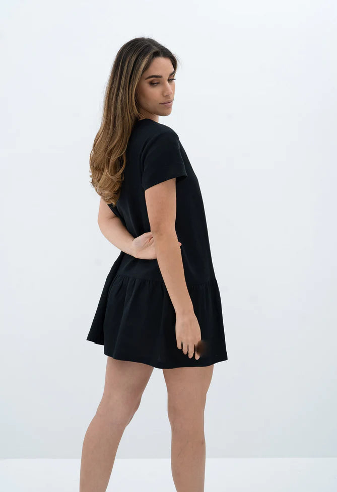 Humidity Black Sandy Dress HS23410