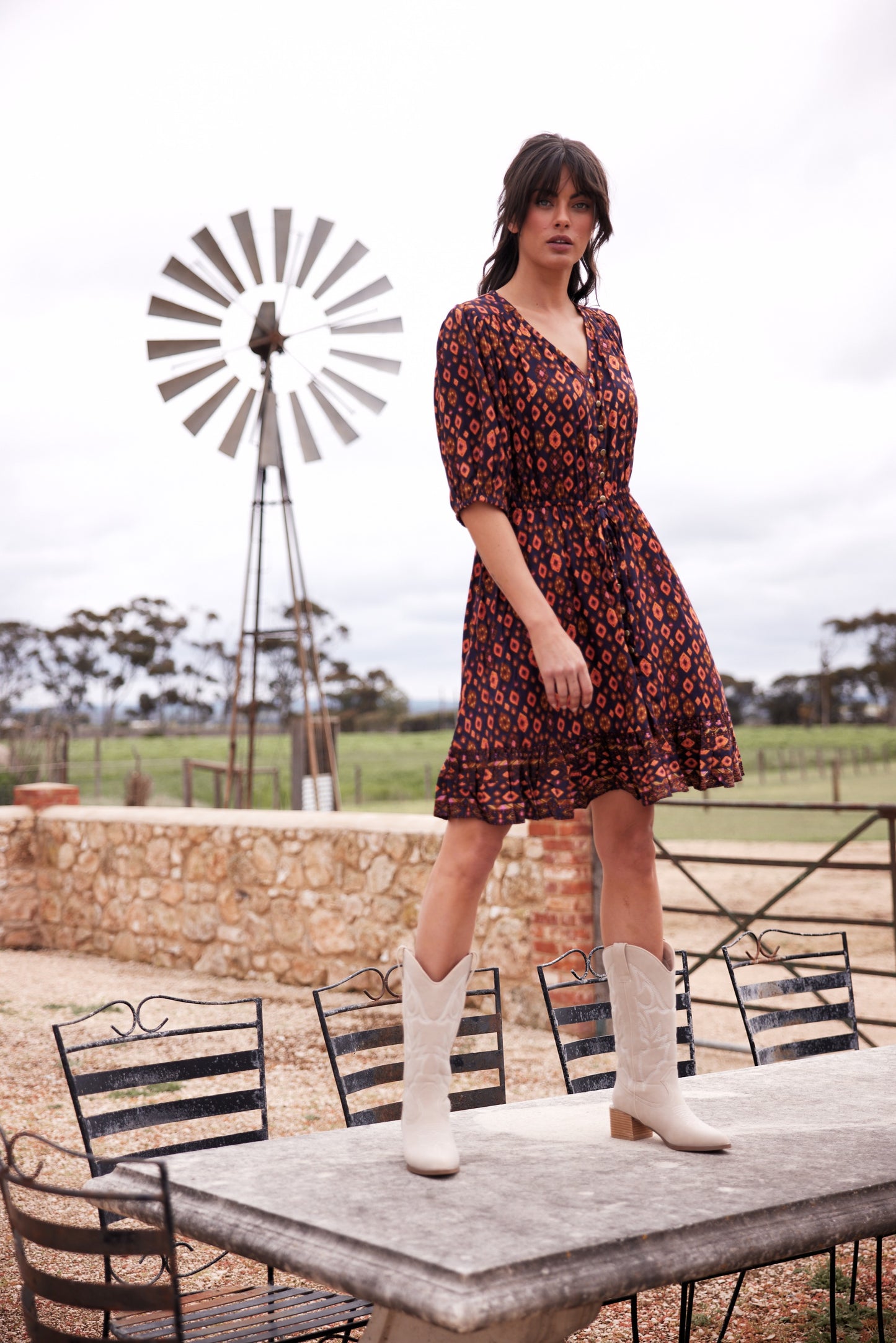 Talisman Moonlight Mini Dress TA23084-1