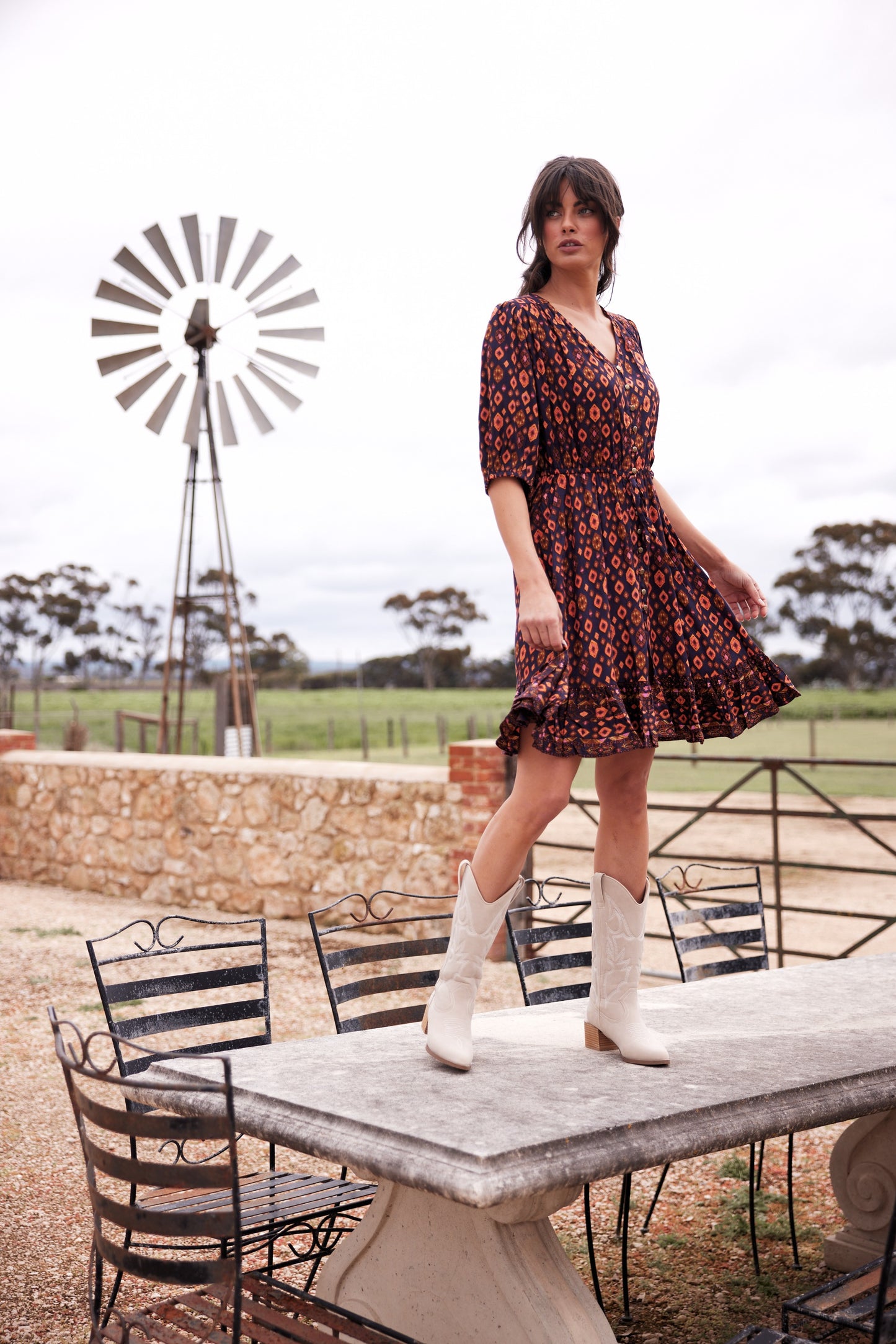 Talisman Moonlight Mini Dress TA23084-1
