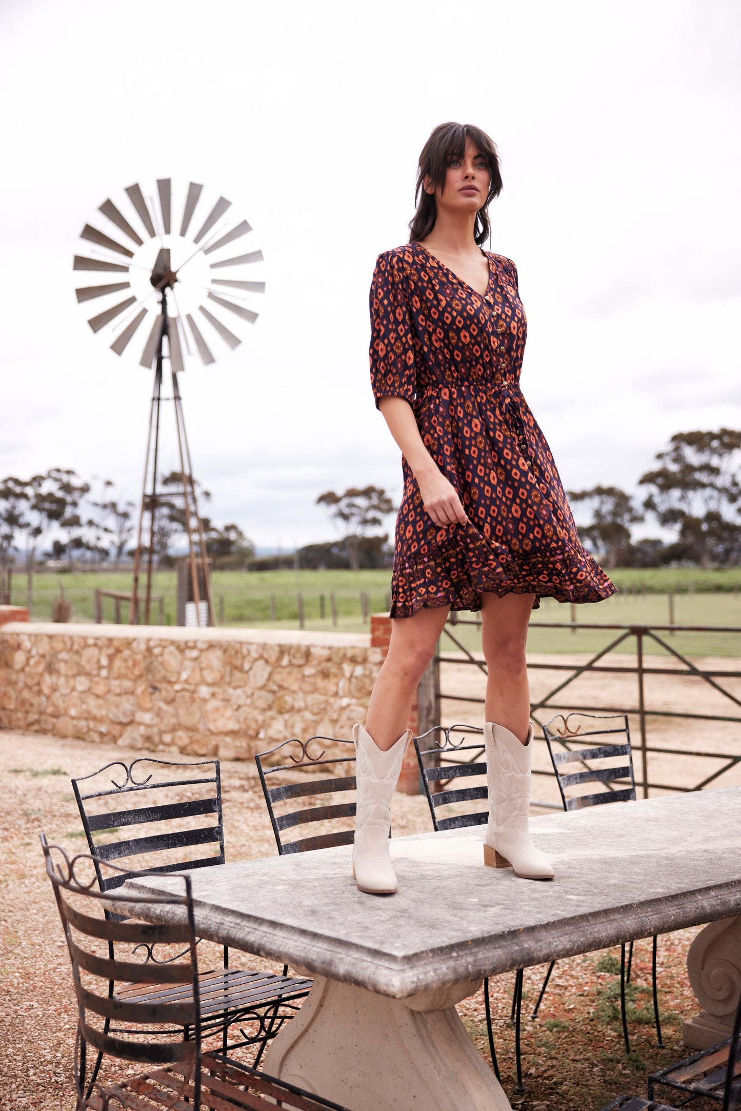 Talisman Moonlight Mini Dress TA23084-1
