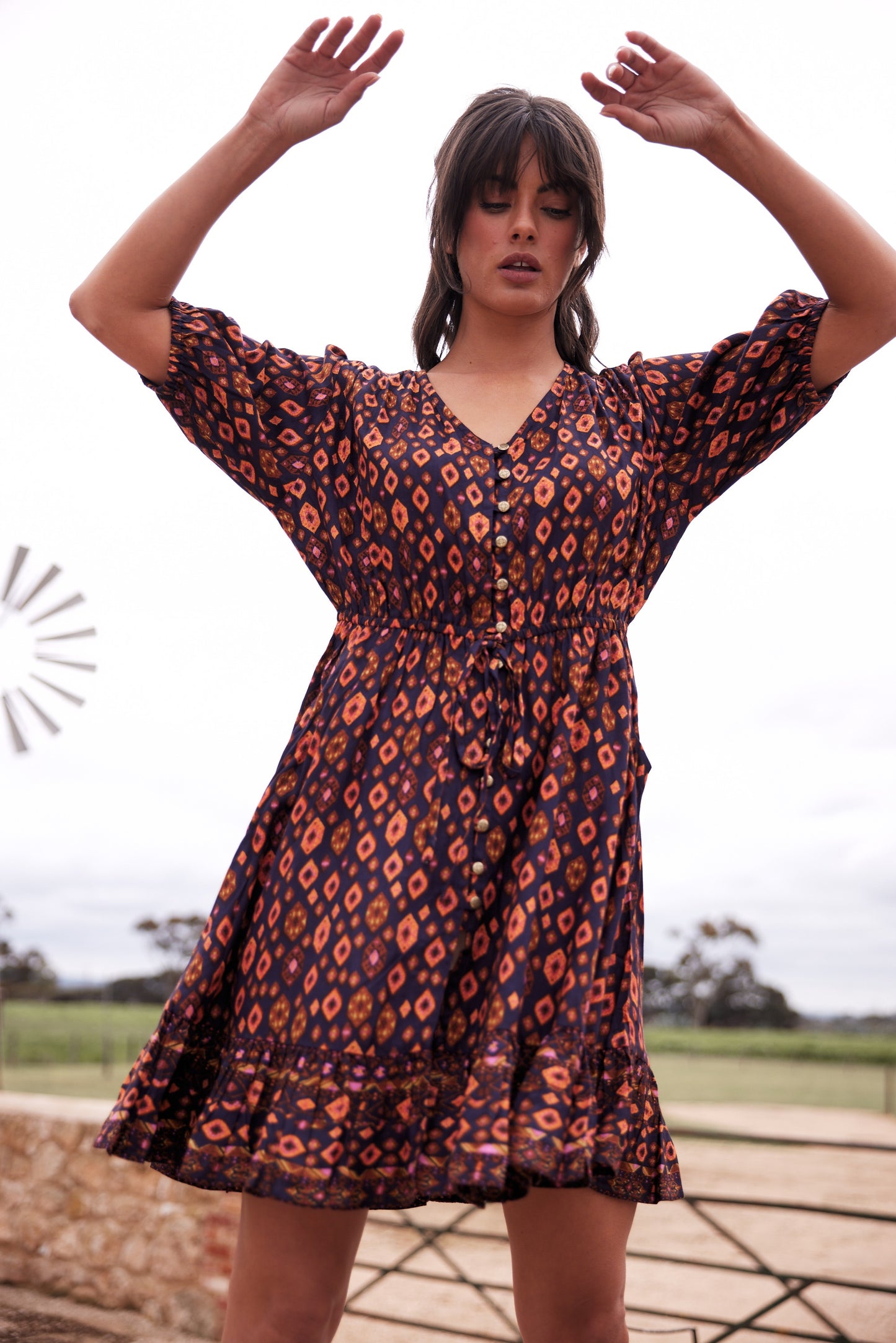 Talisman Moonlight Mini Dress TA23084-1