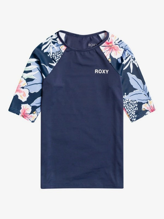 Roxy Girls SUMMER Good WAVE Lycra SS Rashie ERGWR03273