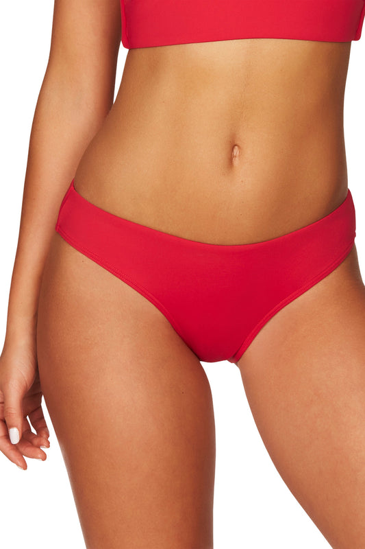 Sea Level Red Regular Pant SL4009P