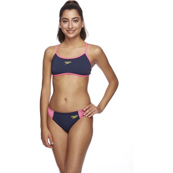 Speedo Reversable Tie Back Crop 22-36F-7883